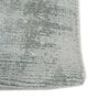 Blue Solid Viscose 6 ft X 9 ft Hand Woven Carpet