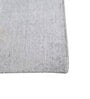 Blue Solid Wool and Bamboo Silk 2 ft X 12 ft Hand Woven Runner