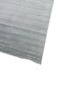 Blue Solid Wool and Viscose 7'10 ft X 2'8 ft Hand Woven Runner