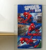 Blue Spiderman Blue Cotton 47 x 24 Inch Kids Towel 1 Pc