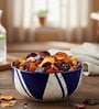 Blue Splash Serving Bowl