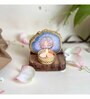 Blue Stone Figurine Tea light Holder