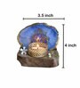 Blue Stone Figurine Tea light Holder
