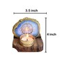 Blue Stone Figurine Tea light Holder