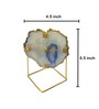 Blue Stone Table Clock