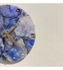 Blue Stone Wall Clock