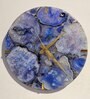 Blue Stone Wall Clock
