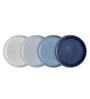 Coupe 8.3 Inch Blue Stoneware Dinner Plate