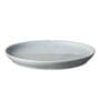 Pebble Coupe 10.2 Inch Blue Stoneware Dinner Plate