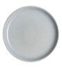 Pebble Coupe 10.2 Inch Blue Stoneware Dinner Plate