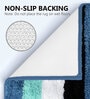 Blue Stripe Microfiber 24x16 Inches Super Soft Bath Mat