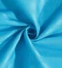 Blue Striped 210 TC Satin Single Bed Sized Bed Sheets With 1 Pillow Cover