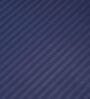 Navy Blue Striped 210 TC Satin Single Bed Sized Bed Sheets With 1 Pillow Cover