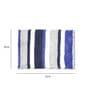 Blue Geometric Microfibre 32x20 Inches Super Soft Bath Mat