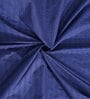 Blue Stripes 300 TC Cotton Blend Double King Sized Bedsheet With 2 Pillow Covers