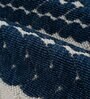 Blue Stripes Polypropylene 3 ft x 5 ft Machine Made Carpet