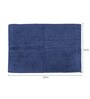 Blue Cotton Max Absorbant Bath Mat