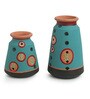 Blue Terracotta Vases(Set of 2)