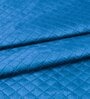 Blue Textured Velvet 16 x 16 Inches Cushion Covers (Set of 5)