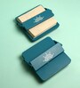 Blue Premium MDF Tissue Tray with Mandala Art