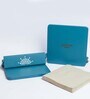 Blue Premium MDF Tissue Tray with Mandala Art