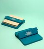 Blue Premium MDF Tissue Tray with Mandala Art