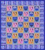 Blue Abstract 120 TC Cotton Queen Sized Bedsheet with 2 Pillow Cover