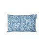 Blue Traditional 144 TC Cotton 1 King Bedsheet with 2 Pillow Cover