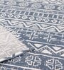 Blue Traditional 144 TC Cotton 1 King Bedsheet with 2 Pillow Cover