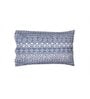 Blue Traditional 144 TC Cotton 1 King Bedsheet with 2 Pillow Cover