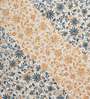 Blue Floral 180 TC Cotton Queen Sized Bed Sheets with 2 Pillow Covers