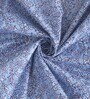 Blue Traditional 300 TC Cotton King Sized Bed Sheets with 2 Pillow Covers