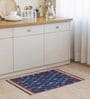 Blue Traditional Hand Woven 3 Ft X 2 Ft Dhurrie