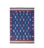 Blue Traditional Hand Woven 3 Ft X 2 Ft Dhurrie