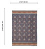 Blue Traditional Hand Woven 5 Ft X 3 Ft  Dhurrie