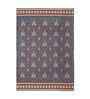 Blue Traditional Hand Woven 6 Ft X 4 Ft  Dhurrie