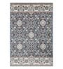 Blue Traditional PP Heatset 3 x 5 Feet  Machine -Made Carpet