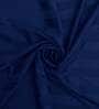 Blue Striped TC 300 Cotton  Double Bed Sheet With 2 Pillow Covers