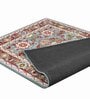 Blue Traditional Wool 6 ft x 9 ft Hand Tufted Carpet