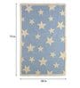 Blue Twinkling Star 4 X 6 Feet Carpet