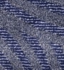 Blue Uval Modern Pile 4X6 Ft Carpet