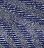 Blue Uval Modern Pile 5X7 Ft Carpet