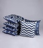 Velvet Traditional Pattern 16x16 Inch Cushion Covers (Set Of 6)