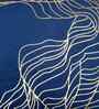 Blue Velvet Abstract 16X16 Inches Cushion Covers (Pack of 2)