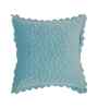 Blue Velvet Abstract 16X16 Inches Cushion Covers (Pack of 5)