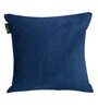 Blue Floral Velvet 16 x 16 Inches Cushion Cover (Set of 5)