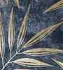 Blue Velvet Floral 16X16 Inches Cushion Covers (5Pcs)