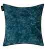Blue Velvet Floral 16X16 Inches Cushion Covers (5Pcs)