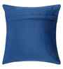 Blue Velvet Geometric 16X16 Inches Cushion Covers (Pack of 2)