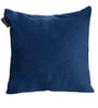 Blue Quoted Velvet 16 x 16 Inches Cushion Covers (Set of 5)